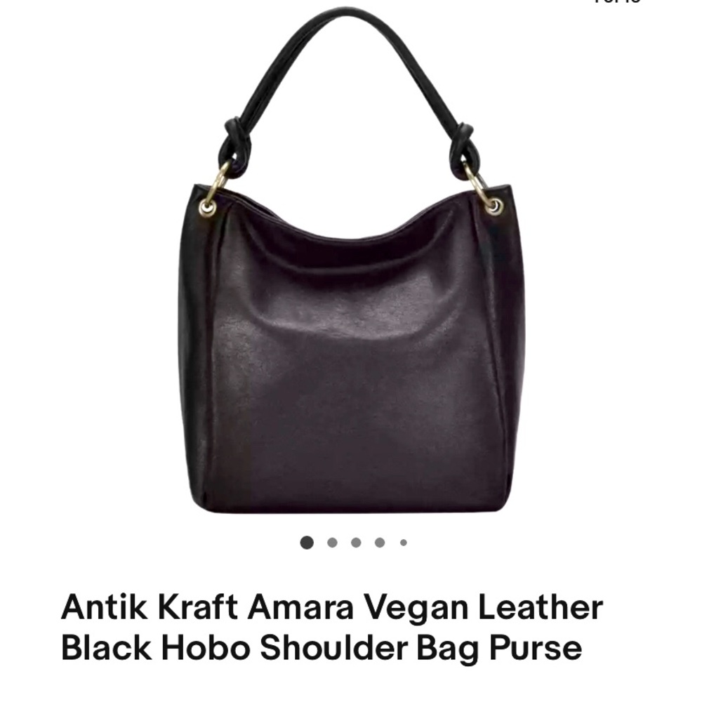 Antik Kraft began vegan leather hobo